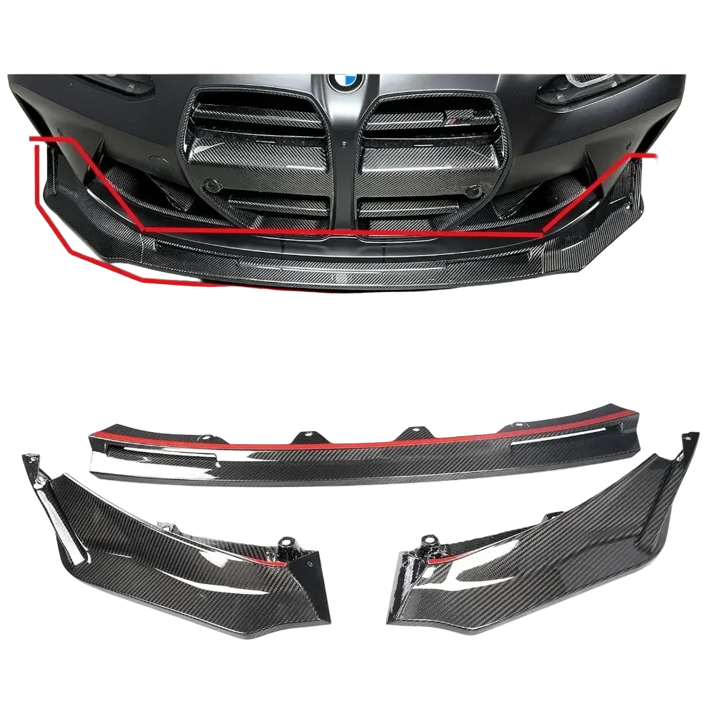 Apex Werks VRS Dry Carbon Front Lip Spoiler BMW G80 M3 / G82-G83 M4 (2021+)